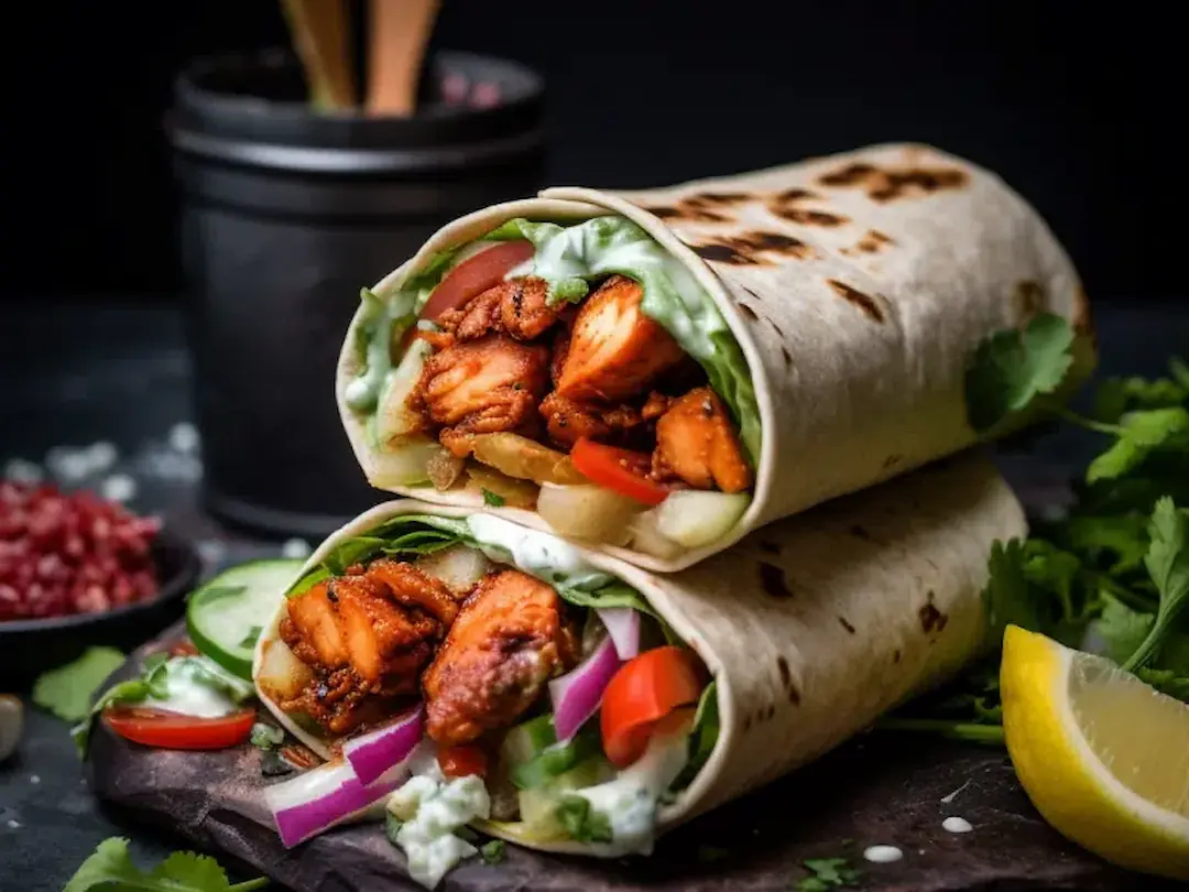 Best Chicken Tikka Wrap in Negombo