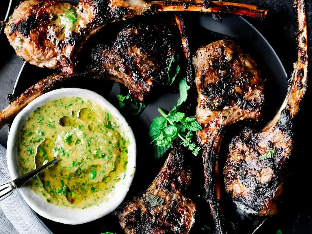 Best Lamb Chops with Garlic Mint Sauce in Negombo